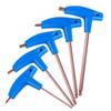 With Double Ends Bike Allen Key Wrench Plastic Handle Bicycle Spanner Bicycle Repair Tools