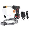 Cordless High Pressure Washer 900PSI Handheld Electric Cleaner 6 In 1 Nozzle 21.8Ah Battery for Car