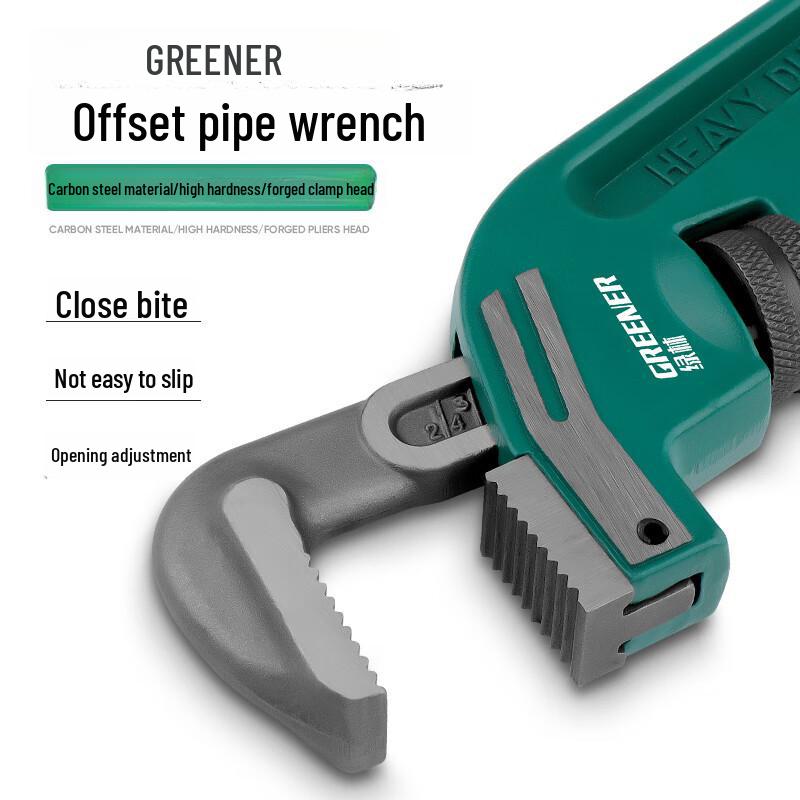 Многофункциональные сантехнические клещи Green Forest Heavy-Duty с изогнутой головкой