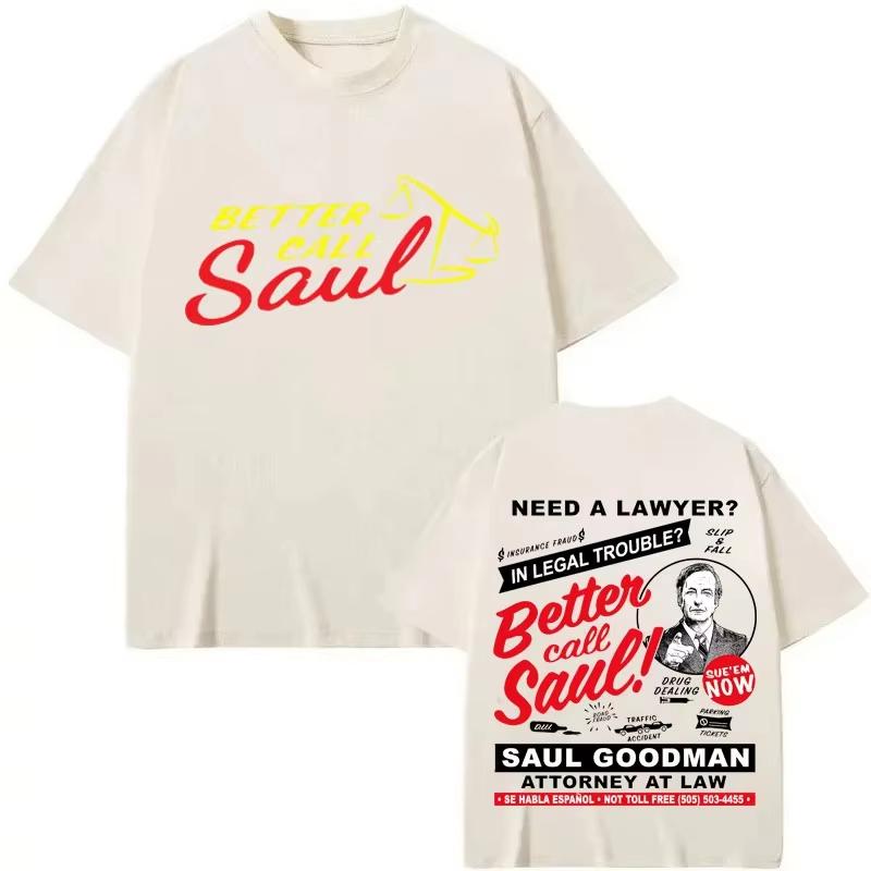 2026 Summer New Design Breaking Bad Illustration HighQuality Fashion Comfortable Mens Printed Roundneck TShirt