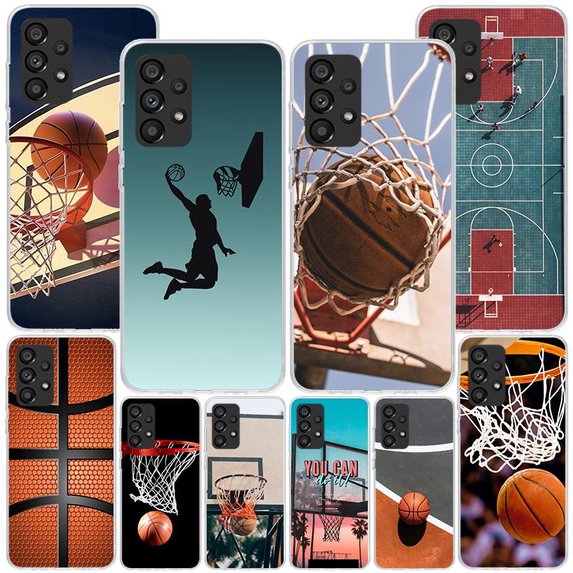 Basketball Basket Sports Phone Case For Samsung Galaxy A17 A16 A15 A14 A13 A57 A56 A55 A54 A53 A37 A36 A35 A34 A33 A26 A25 A24 A
