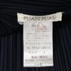 PLEATS PLEASE Navy PP04-JK604 Pleated High Neck Cut and Sew Polyester tops 4 NavyUsed