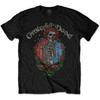Футболка Grateful Dead: Цветочный Stealie ОФИЦИАЛЬНЫЙ НОВЫЙ