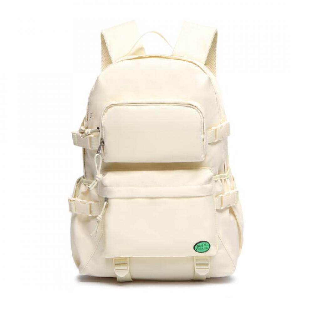 Fromheaven Unisex Simple Daily Student Backpack