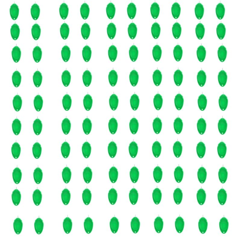 Pack of 100 Colorful Plastic Thumb Needle Threader for Easy Sewing and Crafting with Assorted Color