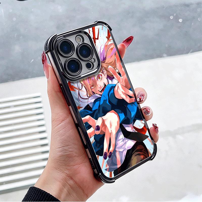 Мягкий чехол для телефона с персонажем аниме Power CSM для Xiaomi Poco X7 X8 Pro Max X6 X5 X3 F8 Ultra F7 M8 M7 M5S Redmi 15C 15A 15 14C 13C