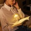 3 Вт Маленькая прищепка для книги Бесступенчатое затемнение 5 В 1 А Зарядка от USB Забота о глазах Книжный свет для чтения ночью в постели