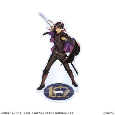 Capcom Great Ace Attorney Юбилейная акриловая подставка Асоги Кадзума В131 x Ш72 x Г50мм Акрил ~10-й Банкет~ Прибл.