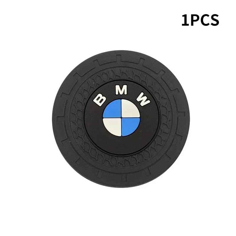 E90 Car For BMW 2pcs Car Coasters Water Cup Holder Pads Cup Slot Non-Slip Mat For bmw e46 e39 e90 e60 e30 f10 f11 f20 f30 g20 g
