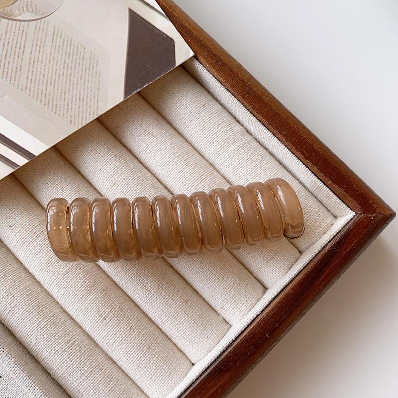 Новая мода простой телефонный провод эластичные ленты для волос корейская резинка кольца для волос резинка для женщин и девочек аксессуары для волос головные уборы