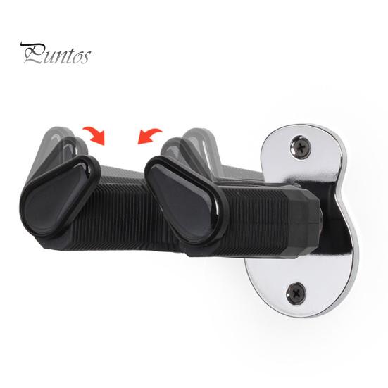 Настенное крепление для гитары, автоматический замок, металлический крючок, гитарные аксессуары для акустической электрогитары, бас-банджо, мандолины