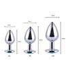 Multi Size Metal Diamond Anal Buttplug Toys for Men Women Couples Anal Expanders Sm Adult Sex Toys Gay Extreme Sex Bdsm Sex