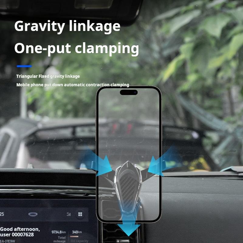 Крепление для телефона на заднюю часть экрана навигации в центре автомобиля для Ford Ranger 2025 2025 2025 Набор автомобильных аксессуаров