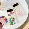 Милые матовые чехлы с динозаврами для Samsung Galaxy Z Flip 4, чехол Zflip3 5g, складной противоударный жесткий чехол для Samsung Z Flip 4
