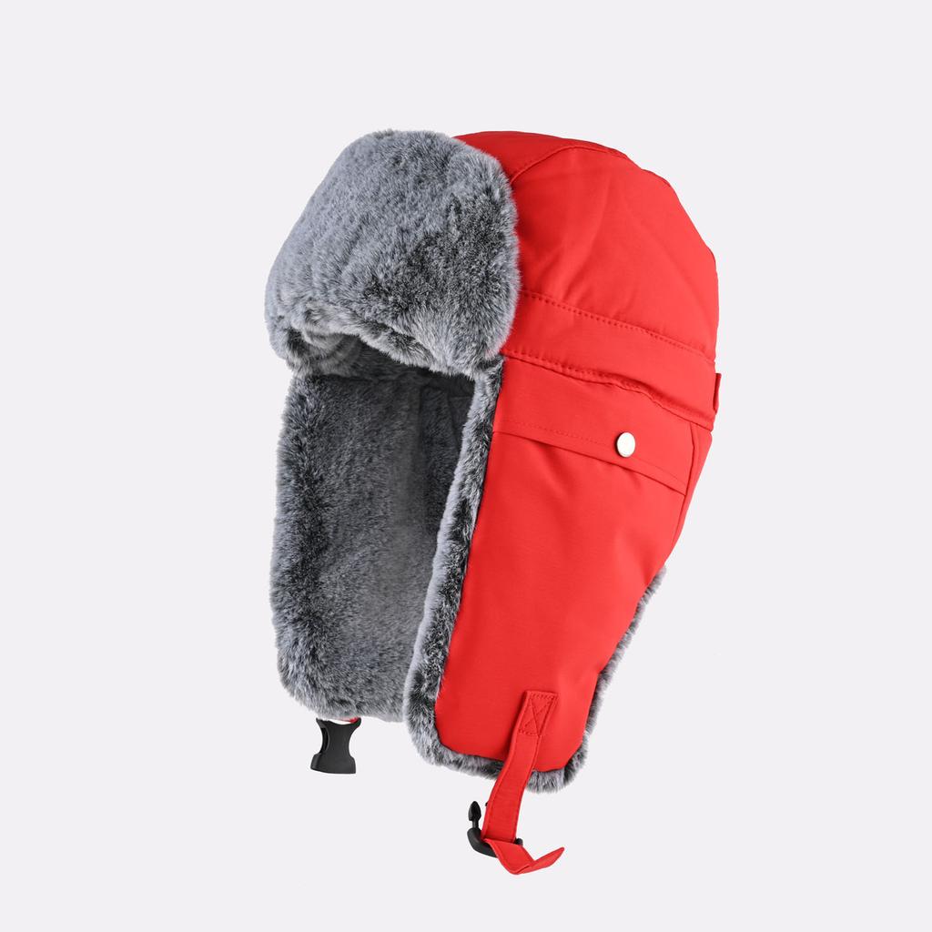 Шапка мужская зимняя бархатная утолщенная шапка женская теплая и ветрозащитная для катания на лыжах, езды на электромобиле, с защитой ушей, хлопковая шапка, тренд