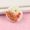 Colorful Dollhouse Miniature Simulation Food Model Creative Kitchen Accessories  Children