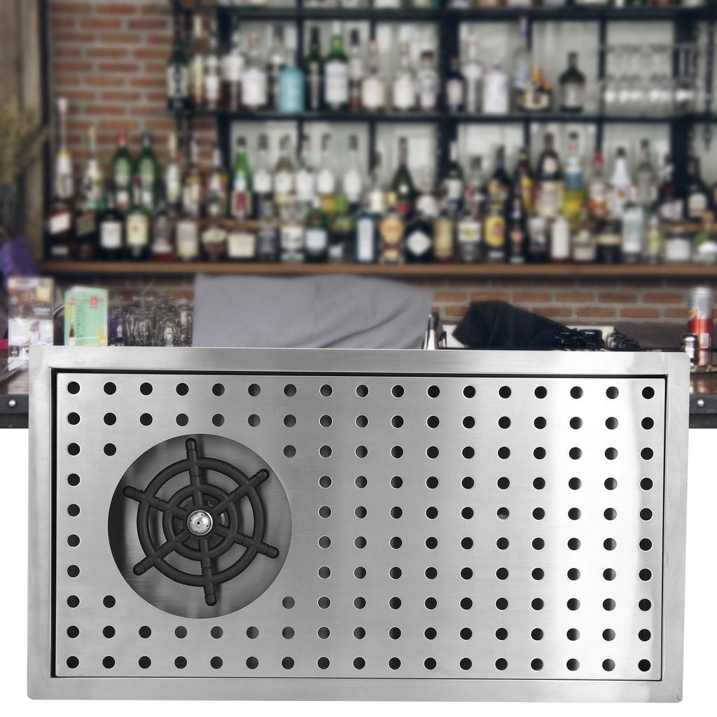 G1/2 Stainless Steel Automatic Cup Washer Cleaner Glass Rinser for Bar Pub RestaurantM