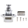 Push Button Latch Keyless Convenient Enhanced Security Easy Installation for RV Yacht Motorhome Caravan Chrome