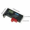 Battery Volt Tester Voltage Checker Battery Capacity Indicator Electricity Measuring Instrument