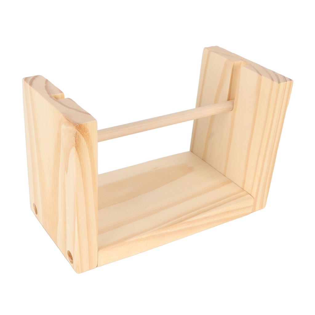 Горизонтальный держатель пряжи 20 см Длина шпинделя Увеличение скорости DIY Деревянный держатель пряжи для шитья