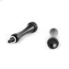 MOTO4U Motorcycle Seat Cushion Quick Removal Tool Free Seat Bolt Long Slutons for Bonneville Scrambler T100 Triumph One Pair Black