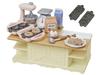 Мебель Sylvanian Families [Кухня-остров] Ka-423 ST Mark Сертифицированная игрушка Кукольный домик для детей от 3 лет, Sylvanian Families от Epoch