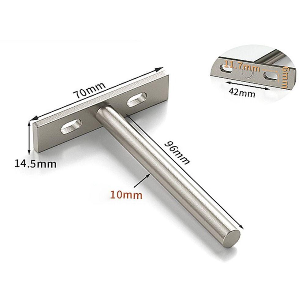 Heavy Duty Floating Shelf Brackets Metal Wall Shelf Support Replacement Shelving Brackets
