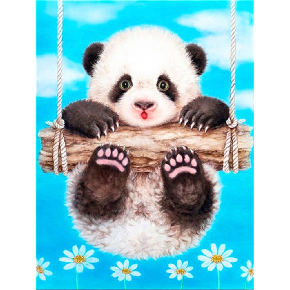 Diamond Painting Kit Panda Diamond Embroidery Cross Stitch Animal Pictures Of Rhinestones Mosaic Handicraft