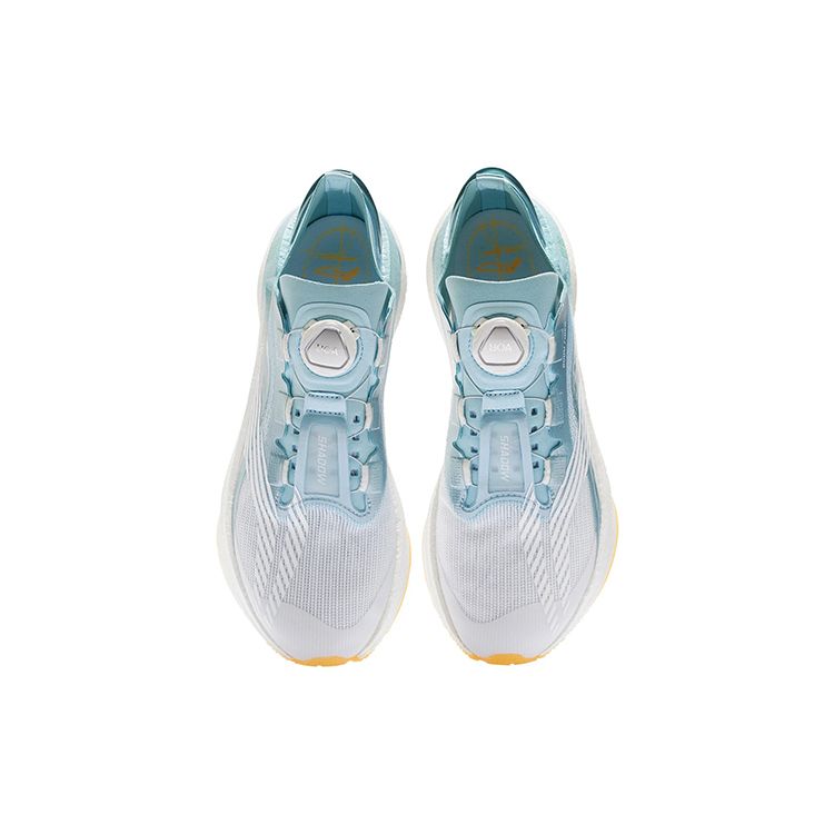 Кроссовки мужские Li Ning Shadow 2 с противоскользящей подошвой, прочные и легкие, белые, синие, ARRS001-8