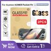 Защитная пленка для экрана AYANEO KONKR Pocket Fit Игровая консоль 2 шт. HD Мягкий щит Защитные пленки от отпечатков пальцев Игровые аксессуары