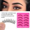 5 Pairs Long Makeup Black False Fake Eyelashes Thick Cross Eye Lashes Extension