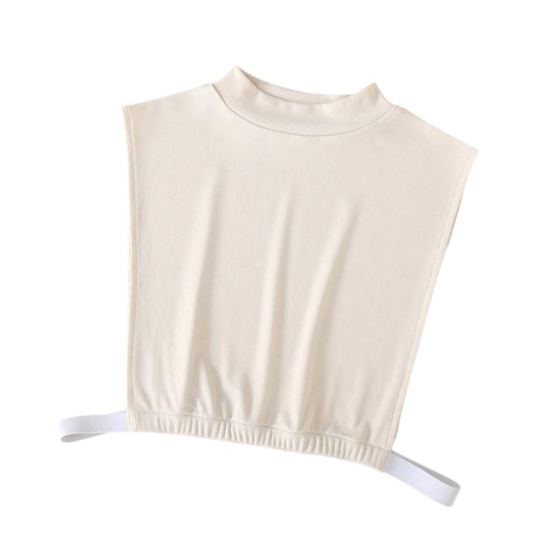 Женский съемный полуворотник, модная полутоп-блузка, аксессуар