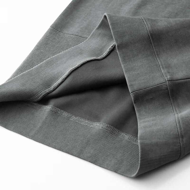 DIBINZE Men's Plus Size Patchwork Round Neck Long Sleeve Sweatshirt