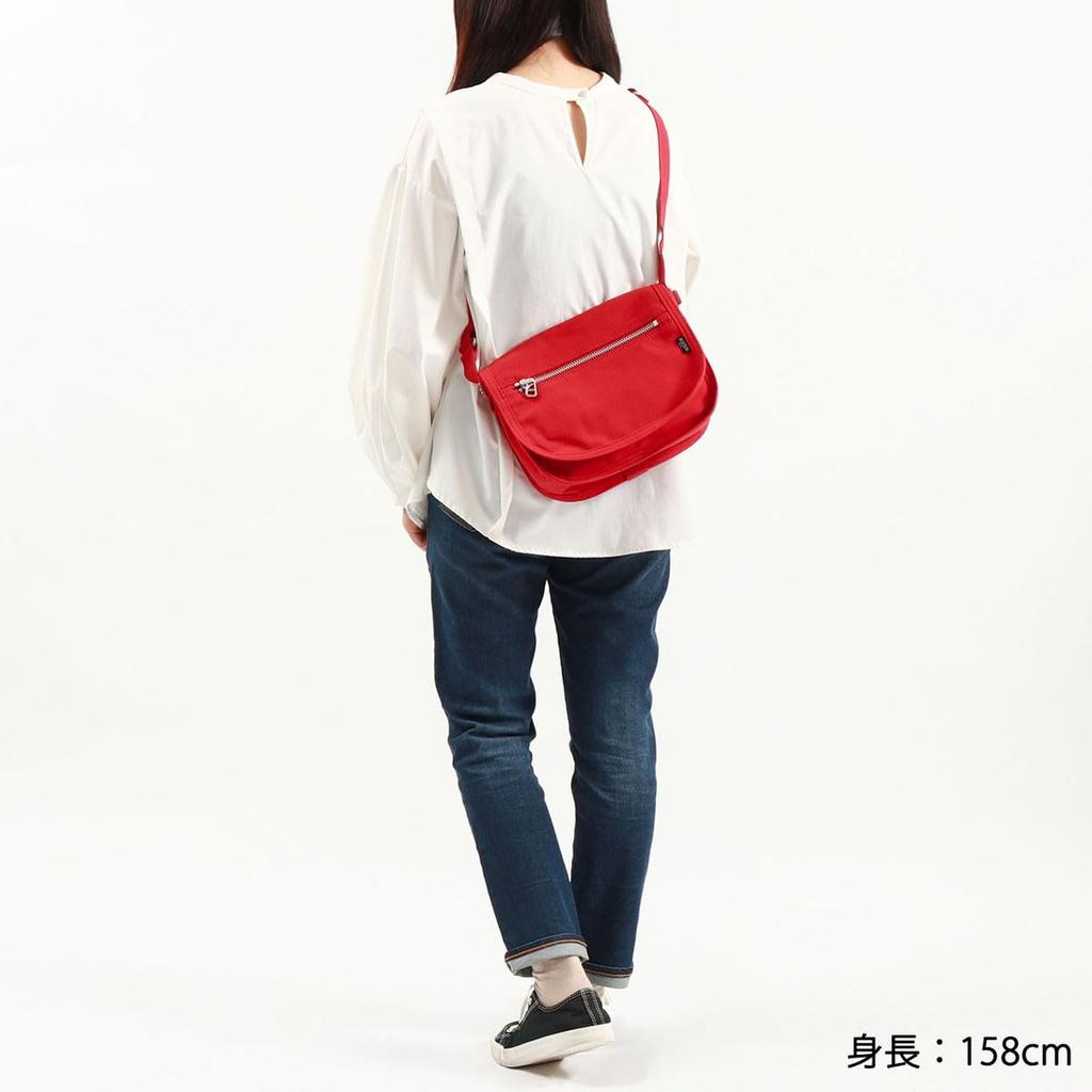 Porter Naked Shoulder Bag (S) 667-19473 Red/20