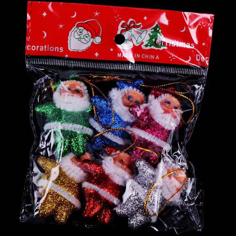 Рождественские украшения для елки, 6/12 шт.