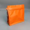 Custom Flat Bottom Pouch PE Zipper Packaging Bag With Rope for Baby Food Pet Food Coffee Beans Tea Bag