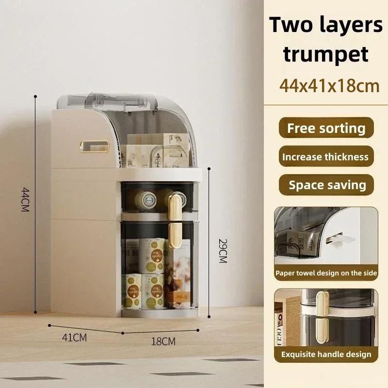 Шкаф для хранения в ванной комнате, узкий высокий шкаф для хранения, водонепроницаемая коническая полка, водонепроницаемый органайзер для хранения туалетной бумаги, органайзер для ванной комнаты