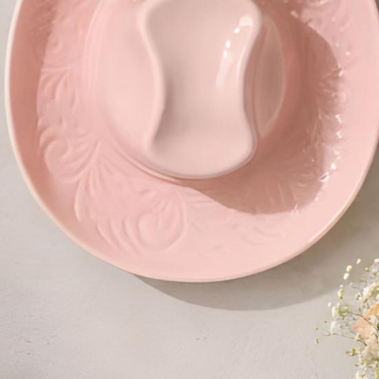 Смоляная ковбойская шляпа Настенный кашпо Ручная работа Настенная ваза Западный Бохо Настенное искусство Декор для ванной комнаты Гостиной Офиса Домашний декор