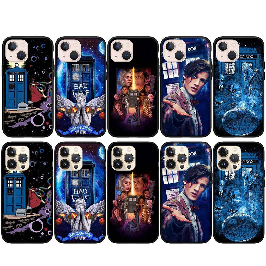Для iPhone 16 15 X XR Samsung Galaxy S24 S23 Plus Xiaomi Redmi Note 13 12 11 Pro Max 9 10 14 OPPO Huawei Cover Wallpaper Doctor Who Cool Phone Case