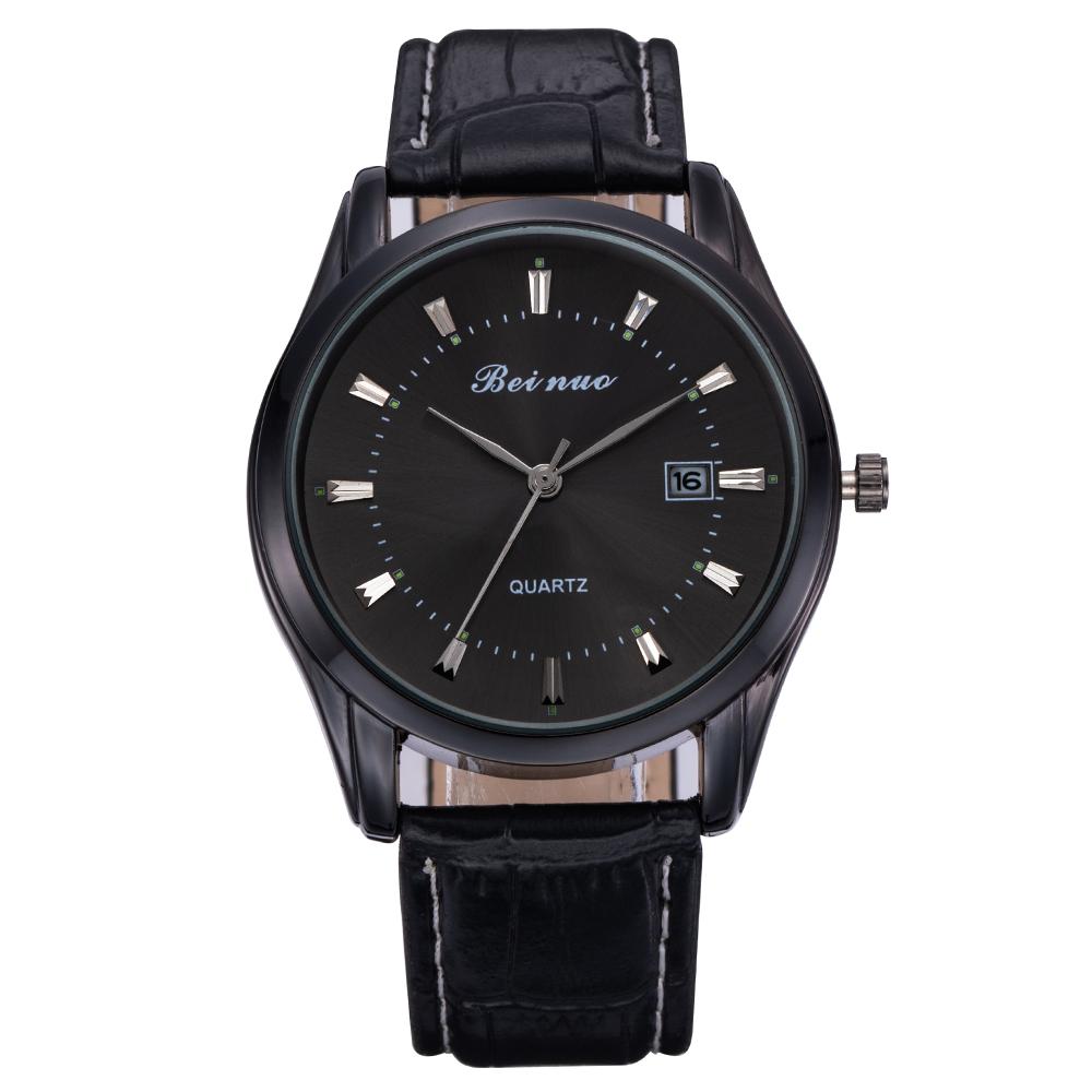 Top Brand Men's Watches Luxury Simple Quartz Wrist Watches for Men Leather Belt Fashion Business Male Clock relogios masculino