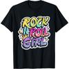 Band Shirts for Kids Rock N Roll Girl Rock and Roll Costume T-Shirt