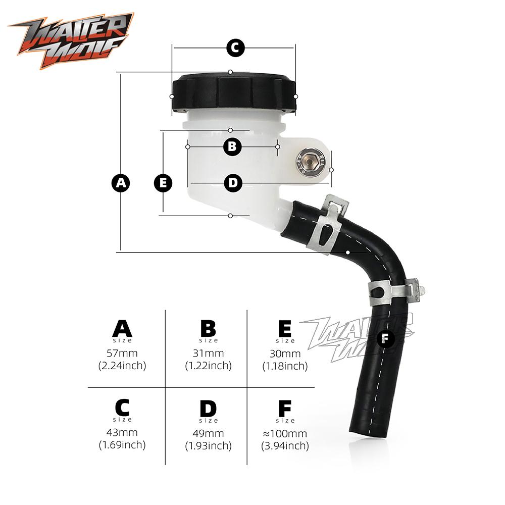 ZX14R ZX7R Left Hydraulic Clutch Fluid Reservoir Motorcycle For KAWASAKI ZXR750 ZX750 NINJA ZX14 ZX7 R RR ZZR1400 2 H2 2H2 SX