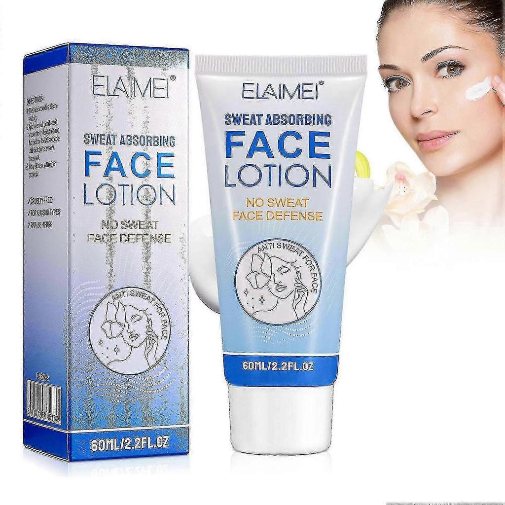 60ml Antiperspirant Cream for Face, Gentle Formula Effective Antiperspirant for Underarm & Face, Oil & Sweat Control for Men & Women