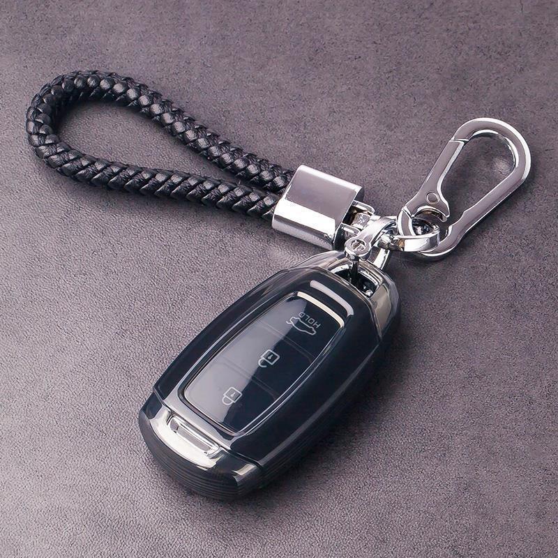 Чехол для ключа автомобиля для Hyundai Creta, ix35, Elantra, Venue, Kona, Fiesta, Verna, IX