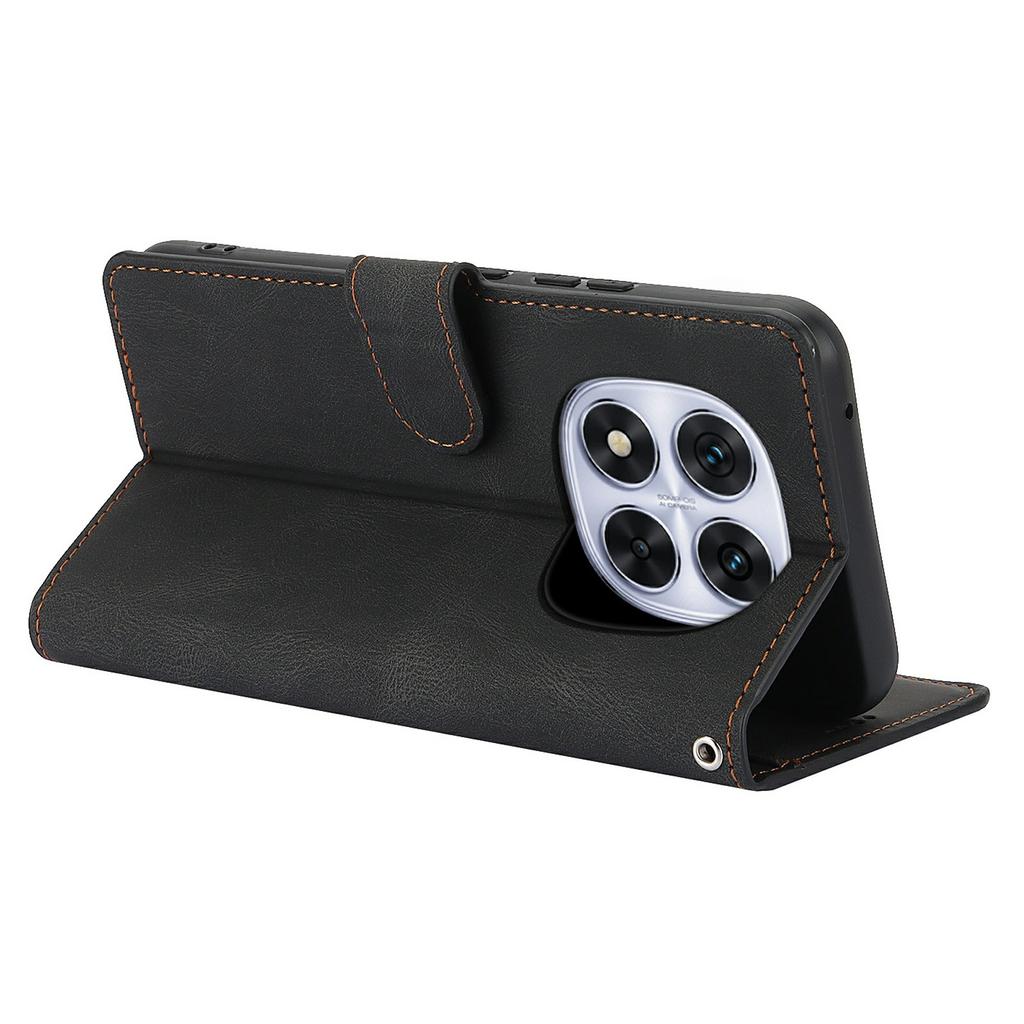 For Xiaomi Poco M8 Pro 5G/Redmi Note 15 Pro+ 5G (Global) Case PU Leather Phone Cover with Wallet Stand