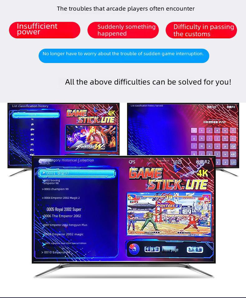 Беспроводная игровая консоль HD Dual с поддержкой HDMI