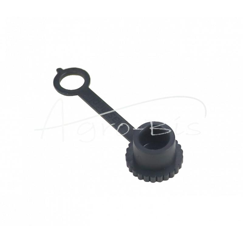Grease nipple cover, PVC, black, PZL HYDRAL