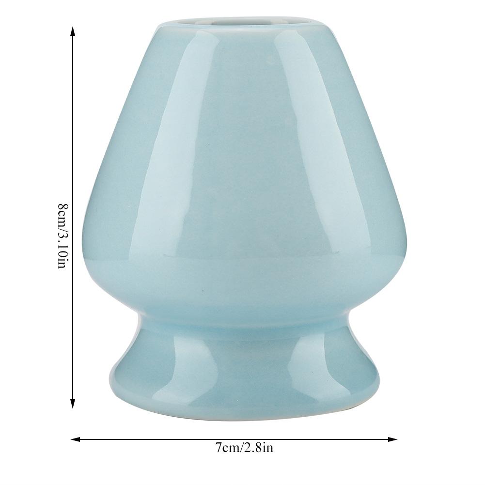 Подставка для венчика матча Керамический держатель для бамбука Матча Часен для чайного сервиза Аксессуары Подставка для венчика Керамический держатель для венчика