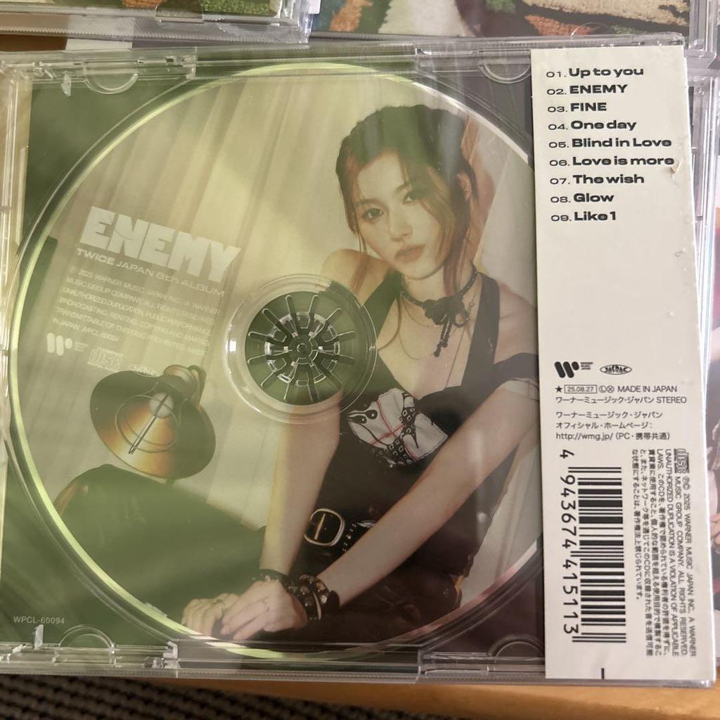[USED] TWICE ENEMY SANA Edition CD