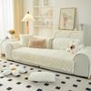 New Style Cover Cloth Cushion Leather Sofa Winter Plush Thickened Sofa Cushion Sofa Cover